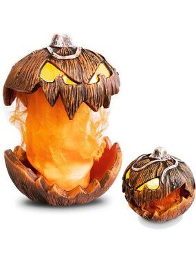Vintage Halloween Gourdo Pumpkins Decoration | Scary Outdoor Yard Light Party